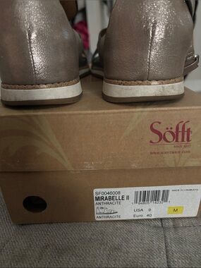 Mirabelle II Metallic Anthracite Women's Loafers